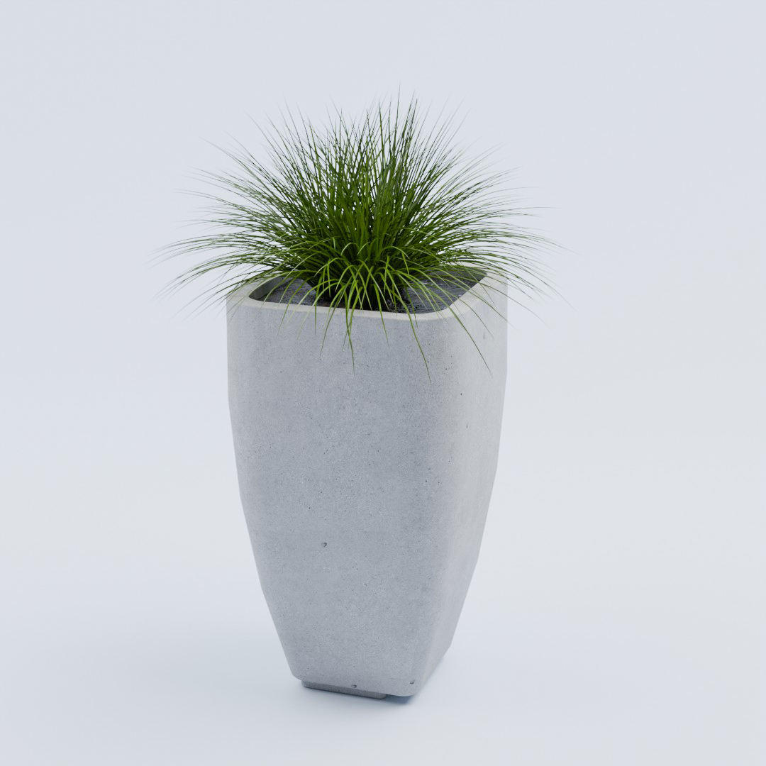 Faro-L Beton-Blumenkübel für den Außenbereich „Faro L“ - Bild 1