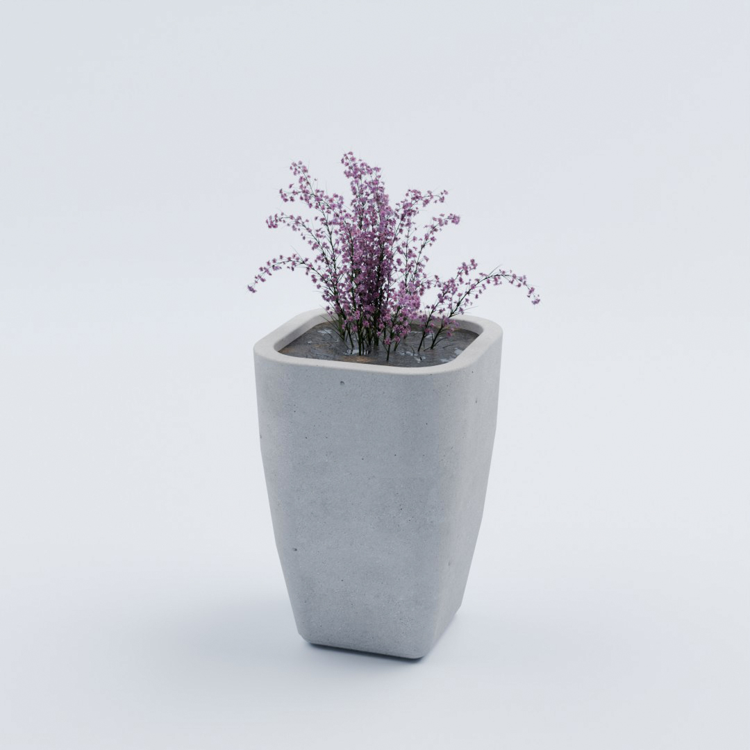 Faro-S Beton-Blumenkübel für den Außenbereich Faro S - Bild 1