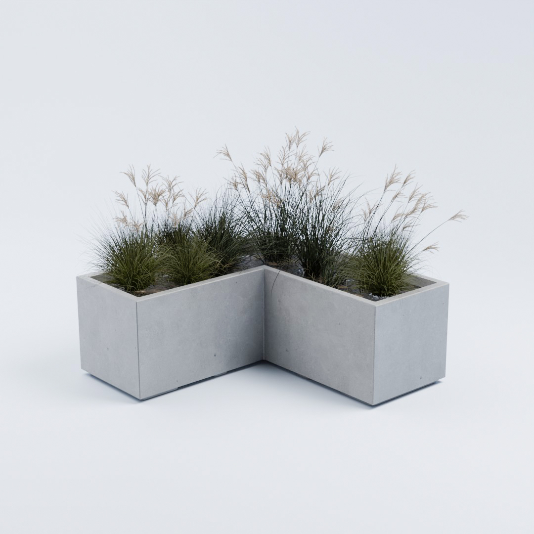 Lisabon-A2XL Beton-Blumenkübel „Lissabon“ A2XL - Bild 1