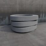 Beton-Blumenkübel für den Außenbereich „Mediátor M“ - Bild 6