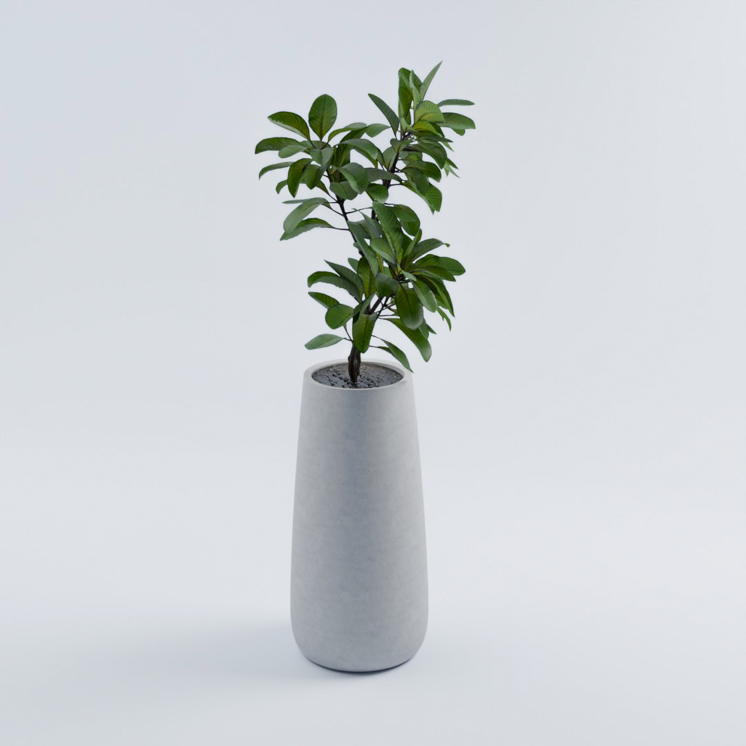 Neapol-L Beton-Blumenkübel für den Außenbereich „Neapol L“ - Bild 1