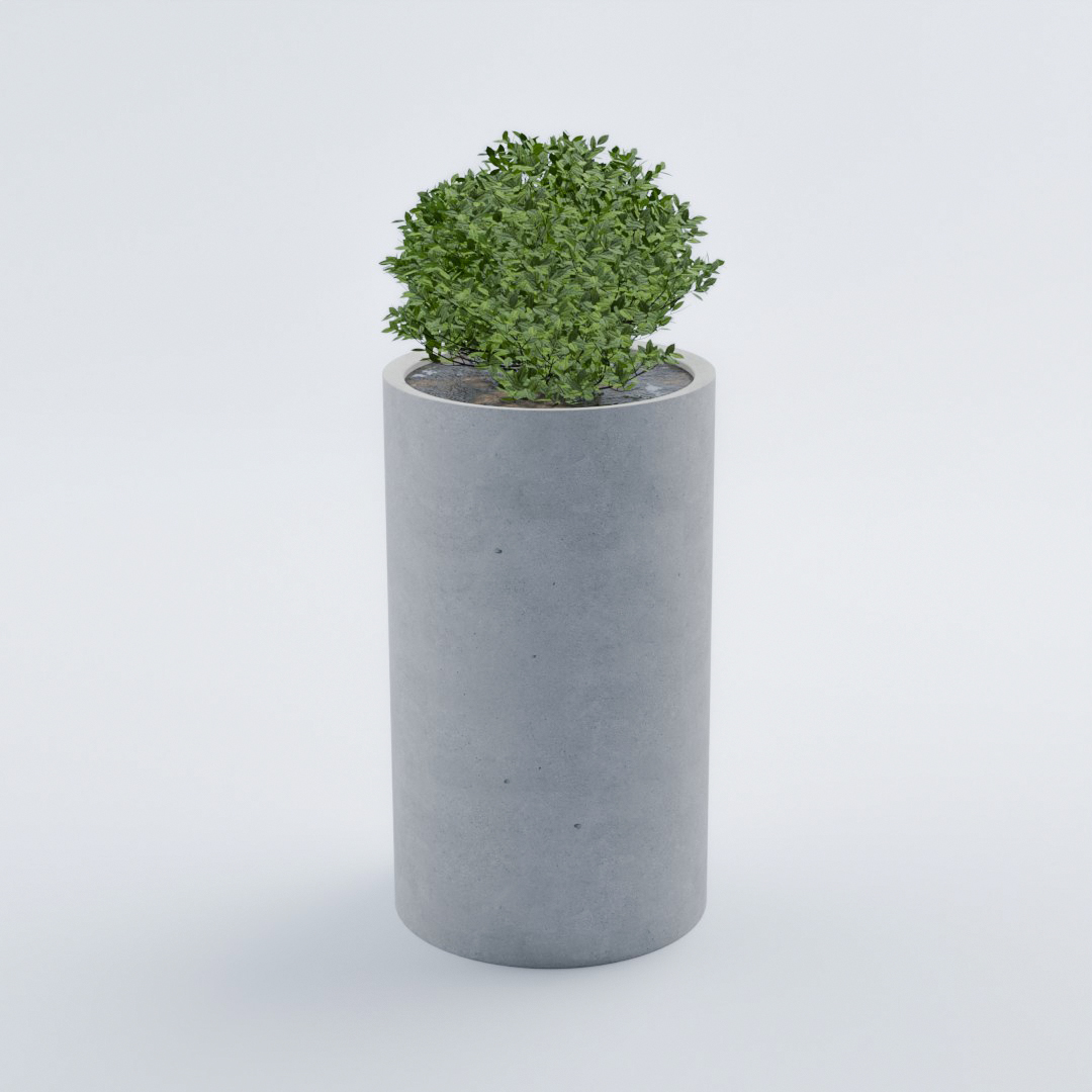 Oslo-L Beton-Blumenkübel Oslo L - Bild 1