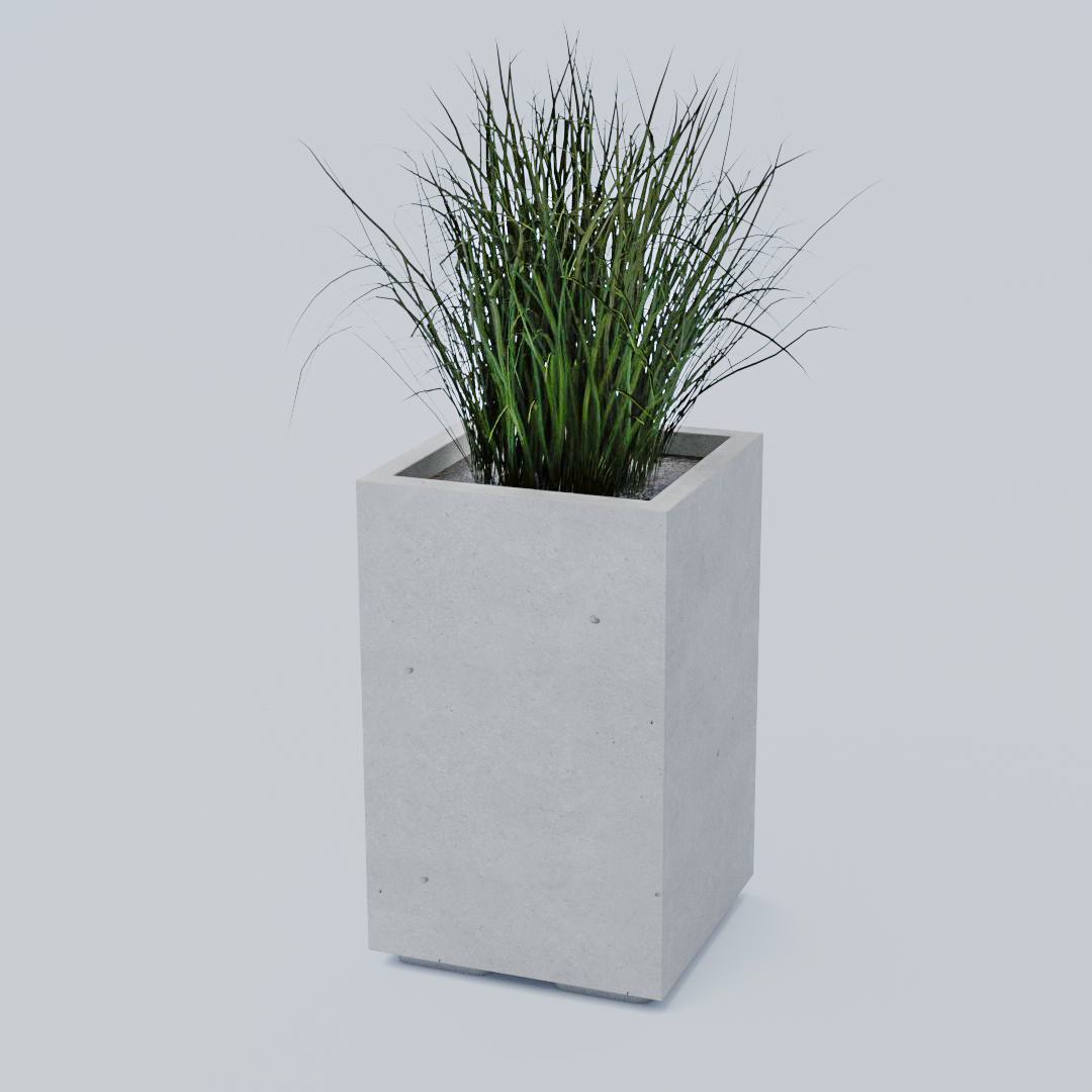 Sidney-S Beton-Blumenkübel für den Außenbereich „Sydney S“ - Bild 1