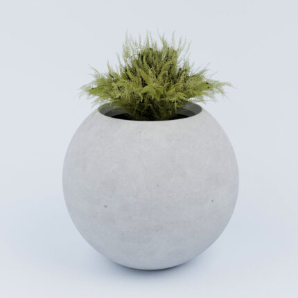 Beton-Blumenkübel für den Außenbereich „Sfera L“
