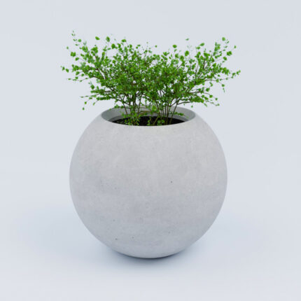 Beton-Blumenkübel für den Außenbereich „Sfera M“