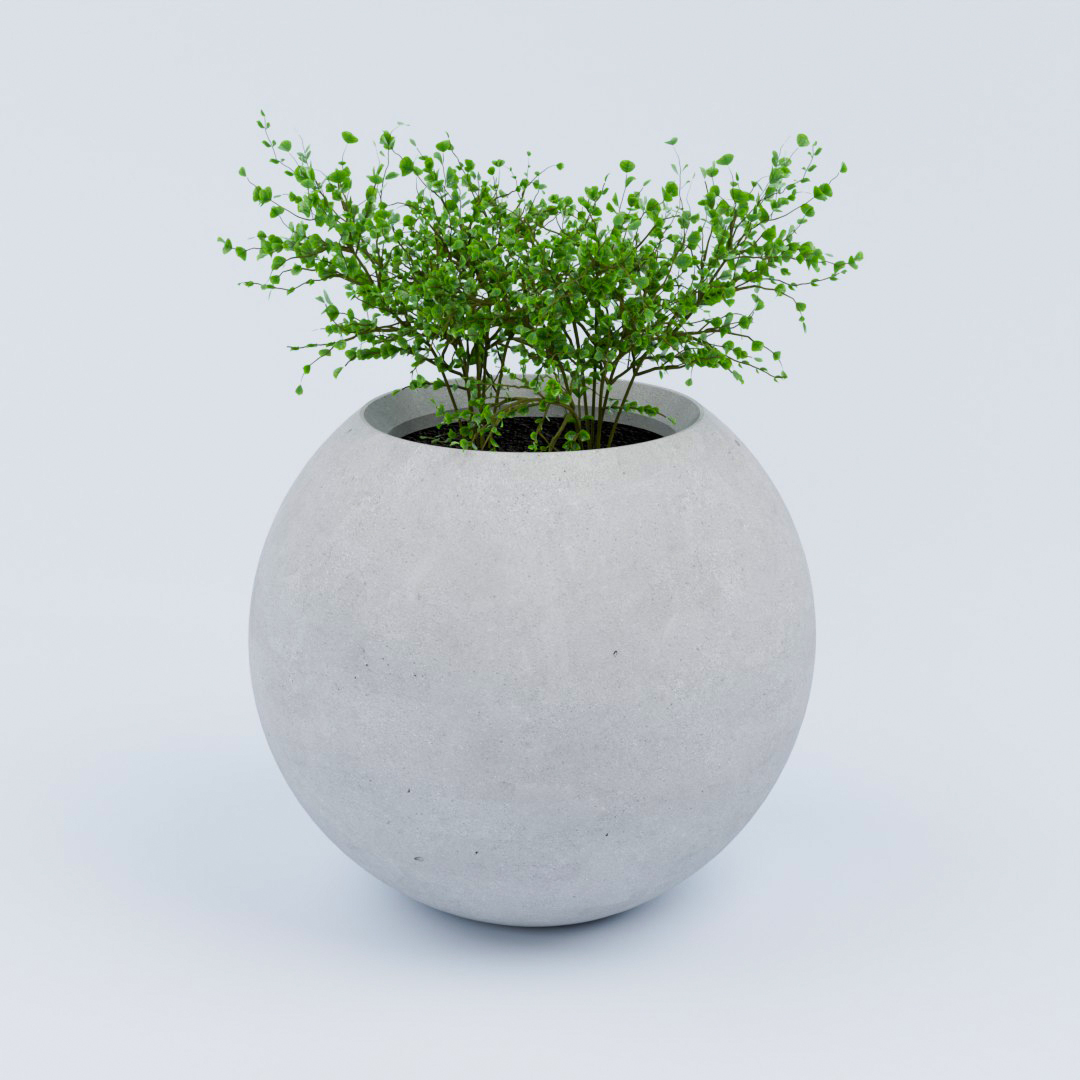 Sphera-M1 Beton-Blumenkübel für den Außenbereich „Sfera M“ - Bild 1