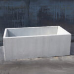 Beton-Blumenkübel für den Außenbereich, rechteckig 109 - Bild 2
