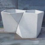 Niko – Beton-Blumenkübel für den Außenbereich - Bild 2