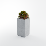 Beton-Blumenkübel für den Außenbereich „Turín L“