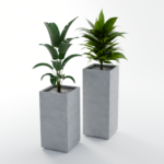 Beton-Blumenkübel für den Außenbereich „Turín L“ - Bild 2